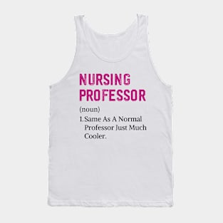 Nursing Professor Thank You Christmas Nursing Professional Tank Top